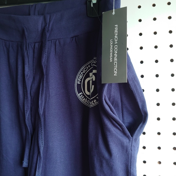 French Connection Lounge Wear Logo Jogger Pants - Picture 4 of 7